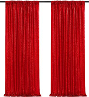 Sequins 2 Panel- Red *Requires 2 color choices