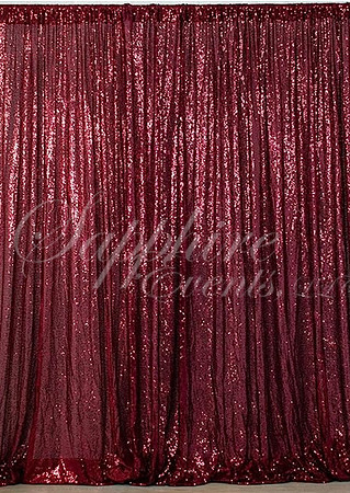 Sequins - Burgundy